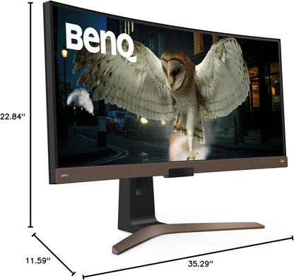 BenQ EW3880R 38" Curved Ultrawide Monitor WQHD HDRi