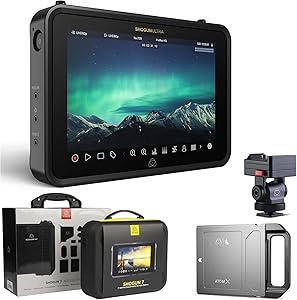 Atomos Shogun Ultra 7" 8K Raw Monitor Recorder Bundle