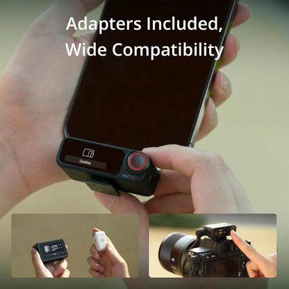 DJI Mic 2 (1 TX + 1 RX) Lavalier Microphone Bundle