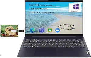 Lenovo IdeaPad 5 15.6" FHD Touch i7-1065G7 12GB RAM 512GB SSD Win10 Pro Laptop