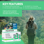 Fujifilm Fuji 400 Color Negative Film 35mm 3-Pack