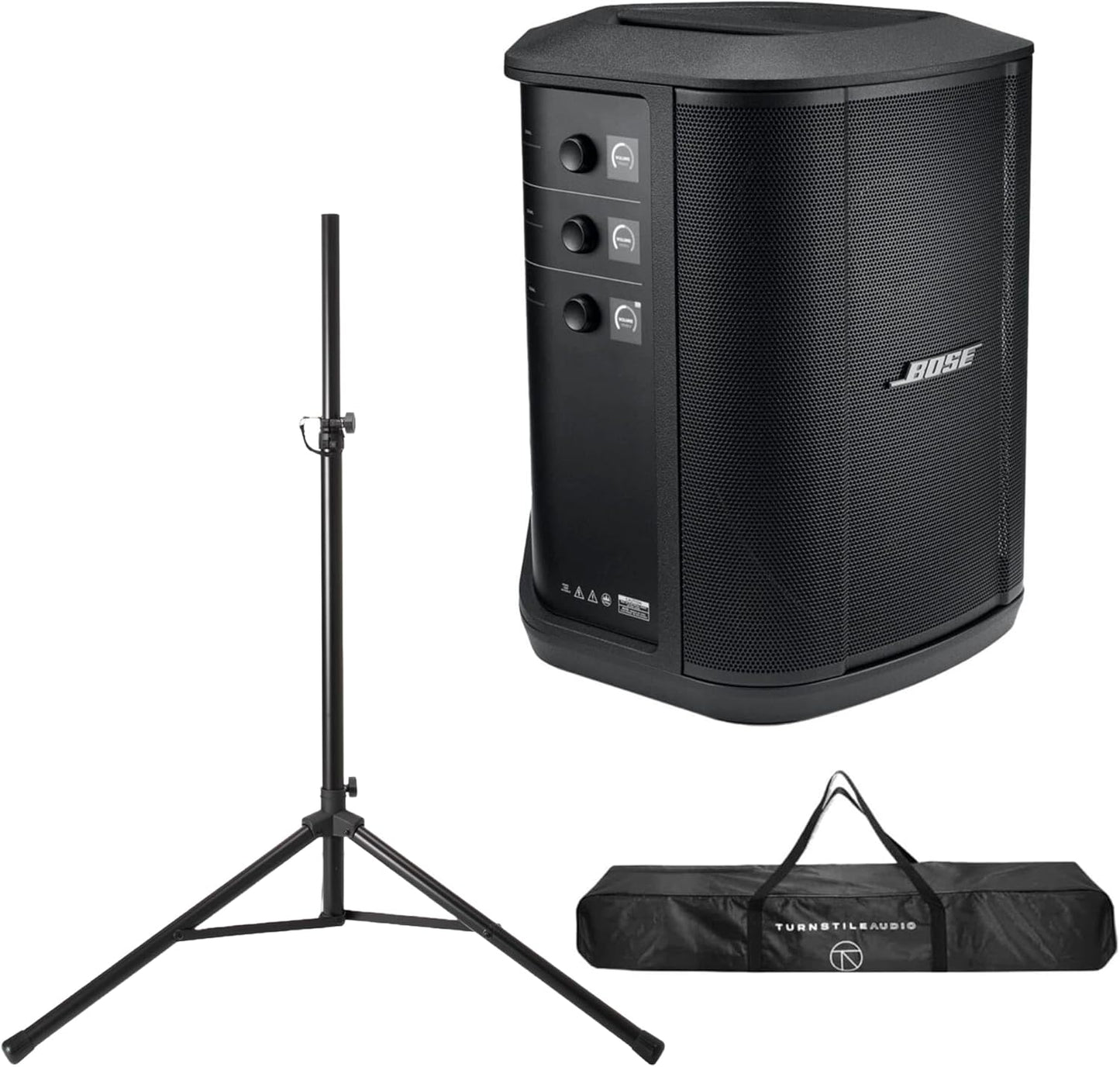 Bose S1 Pro+ Bluetooth PA System Bundle w/Stands