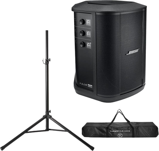 Bose S1 Pro+ Bluetooth PA System Bundle w/Stands