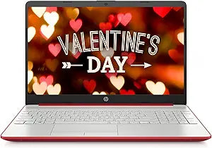HP Pavilion 15.6" HD Laptop Pentium 16GB RAM 512GB SSD Scarlet Red