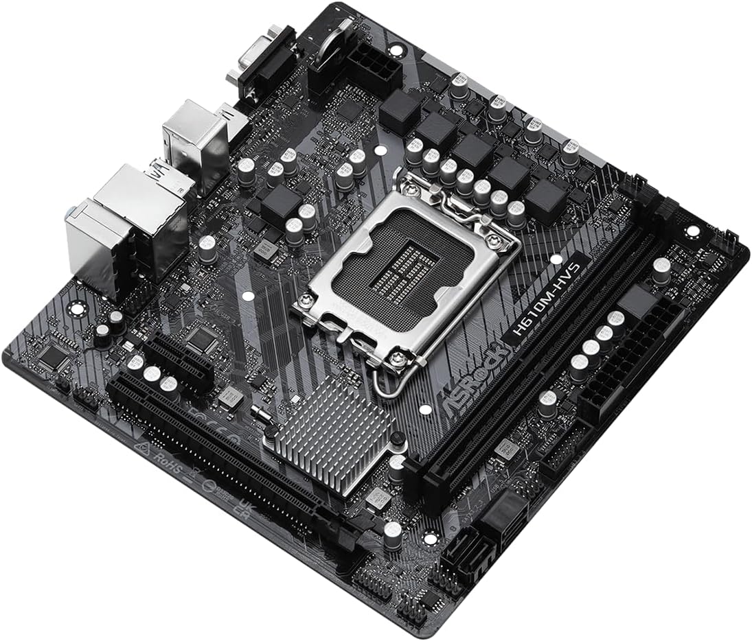 ASRock H610M-HVS LGA 1700 DDR4 Micro ATX Motherboard