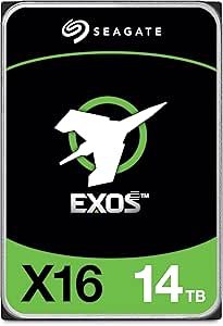 Seagate ST14000NM001G 14TB Exos X16 Enterprise HDD — main product image