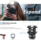 Neewer 10100282 Hot Shoe Mount Adapter with Triple Cold Shoe