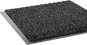Crown 3'x4' Needle-Pin Charcoal — main product image