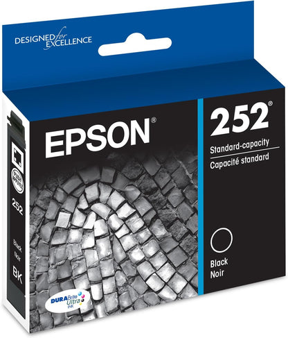 Epson T252120-S 252 Black Ink Cartridge Standard Capacity