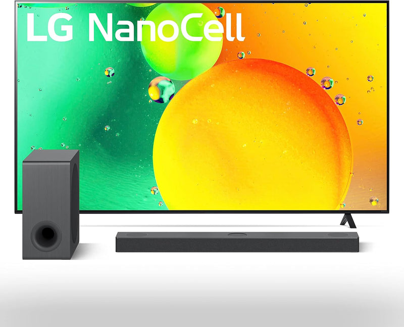 LG 75NANO75UQA 75-inch 4K Smart TV Alexa — main product image