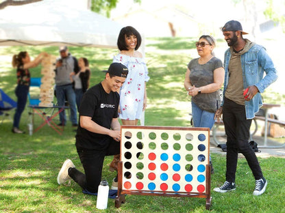 Monoprice Pure Outdoor Collection Giant Four-in-a-Row Game