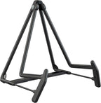 K&M Heli 2 Guitar Stand - Folding A-Frame - Black