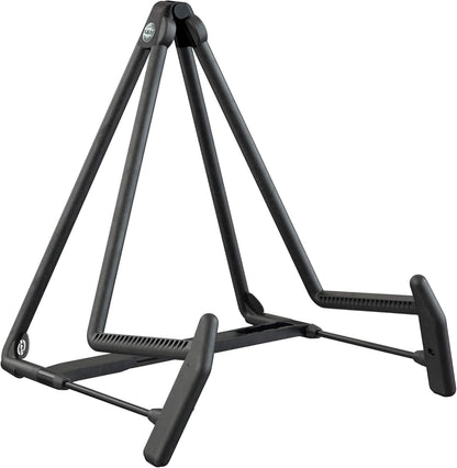 K&M Heli 2 Guitar Stand - Folding A-Frame - Black