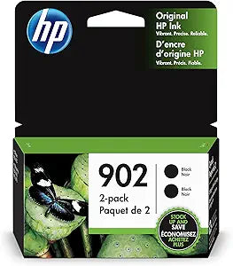 HP 3YN96AN 902 Black Ink Cartridge Twin Pack