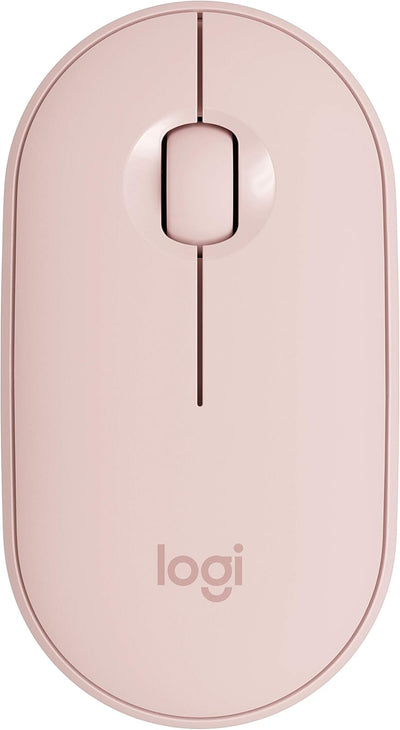 Logitech 910-006524 Pebble Wireless Mouse Bluetooth Silent Rose