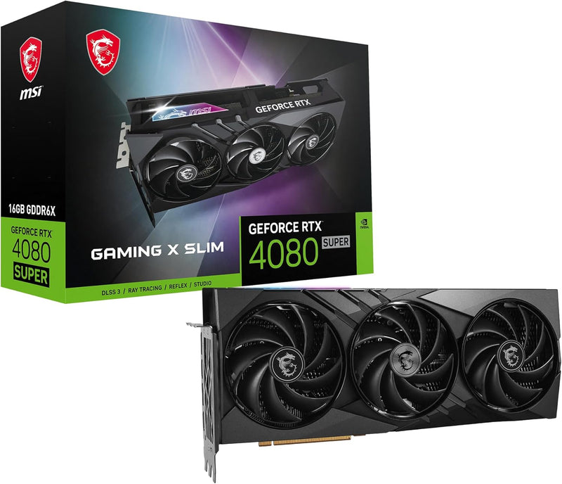 MSI RTX 4080 Super Gaming X Slim 16G Graphics Card — main product image