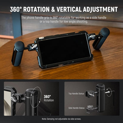 Neewer PA045S Quick Release Phone Cage Side Handle