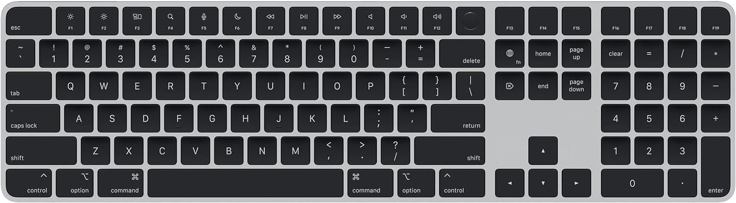 Apple MMMR3LL/A Magic Keyboard Touch ID Numeric Keypad Black