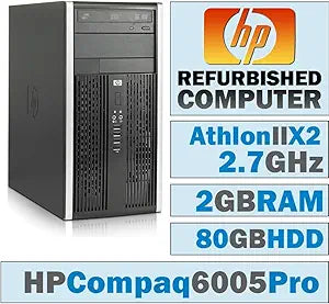 HP 6005 Pro-9d55da26 Athlon II Desktop PC Renewed
