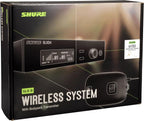 Shure SLXD14/153T-G58 Digital Wireless Mic System MX153T Earset