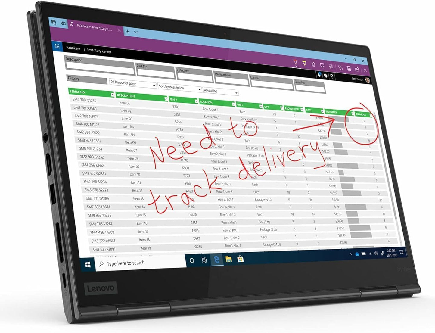 Lenovo ThinkPad X1 Yoga Gen 5 i5 2-in-1 Renewed