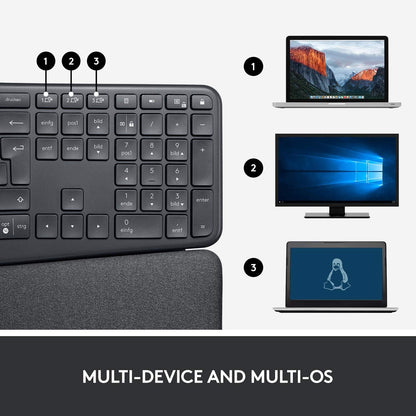 Logitech 920-010175 Ergo K860 Wireless Ergonomic Keyboard