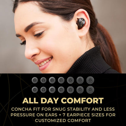Technics EAH–AZ80-K Noise Cancelling True Wireless Earbuds - Black