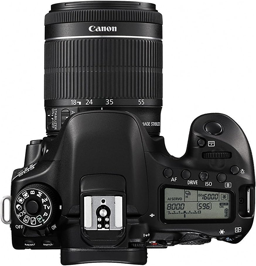 Canon 80D-18-55mm-CR EOS Digital SLR Camera Kit