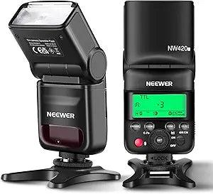 Neewer 10100918 NW420-C Mini TTL Flash Speedlite Canon