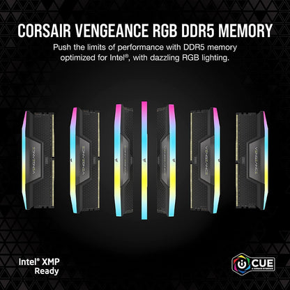 Corsair CMH32GX5M2E6000C36 Vengeance RGB DDR5 32GB 6000MHz RAM