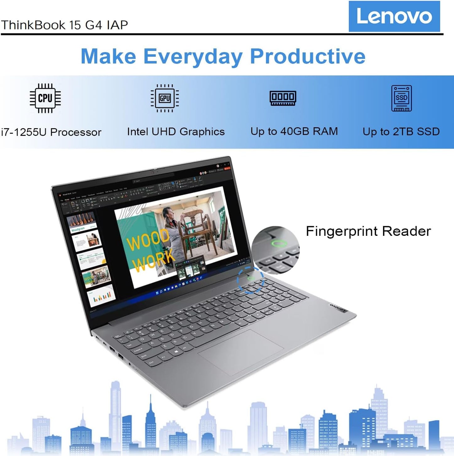 Lenovo ThinkBook 15 G3 ACL Intel i7 12th Gen 15.6" FHD Laptop