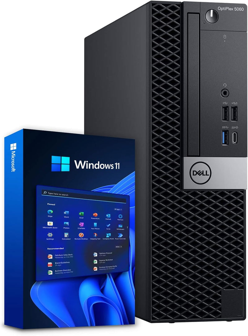 Dell 5060 Renewed Desktop i5 16GB 500GB SSD + 1TB HDD Windows 11 — main product image