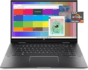 HP 15-EU100 Envy 2-in-1 Touchscreen Laptop - Ryzen 7