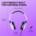 HyperX 7G8F5AA Cloud Mini Kids Lavender Headset