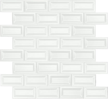 MSI AMZ-PT-00209 Ceramic Beveled Subway Tile Sample