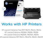 HP CF237X 37X Black High Yield LaserJet Toner Cartridge