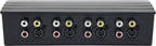 GE 38807 4-Way RCA AV Switch Splitter