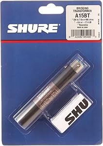 Shure A15BT: Bridging Transformer (Balanced/Unbalanced) — main product image