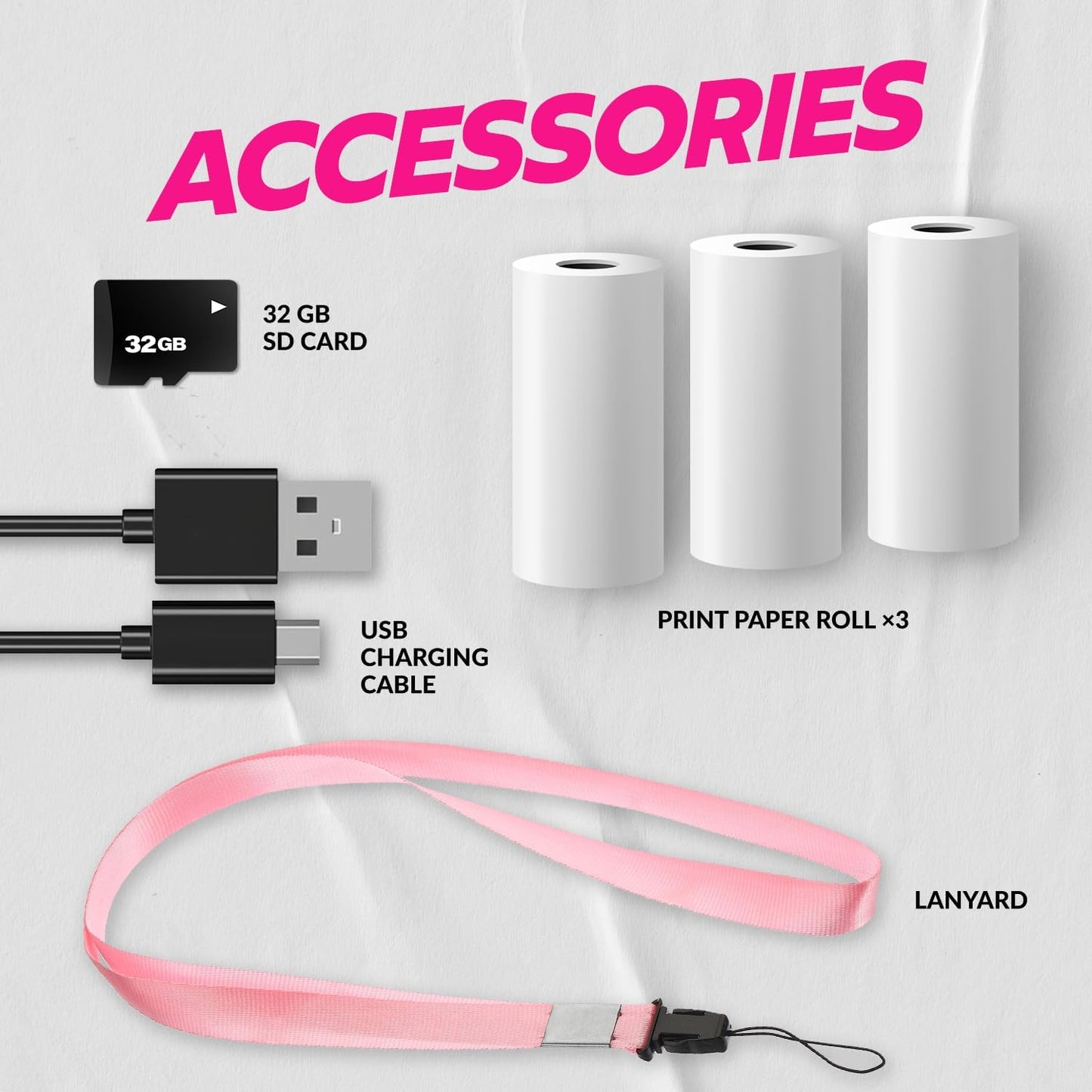 Magnavox MCC9063 Kids Instant Print Camera