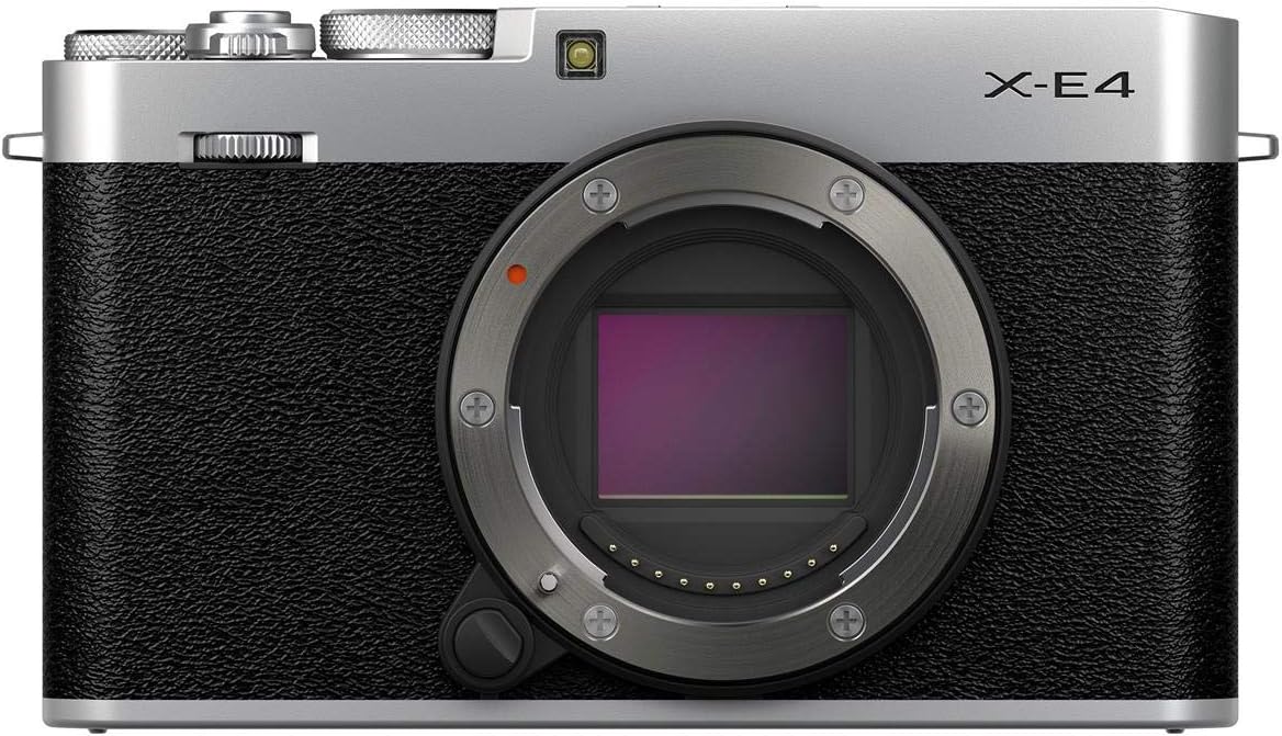 Fujifilm X-E4 Body - Silver Mirrorless Camera