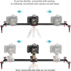 Neewer 10089698 Camera Track Slider 120cm Aluminum Alloy Stabilizer