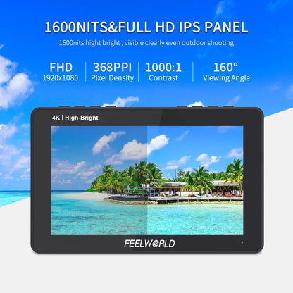 FEELWORLD F5 PROX-ANP97 5.5 Inch 1600Nit 4K Camera Monitor