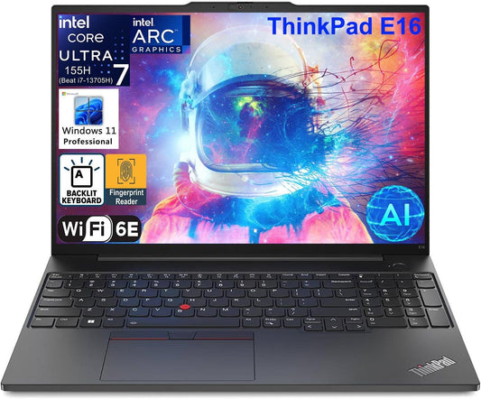 Lenovo ThinkPad E16 Gen 2 16" Laptop Ultra 7 Arc Graphics