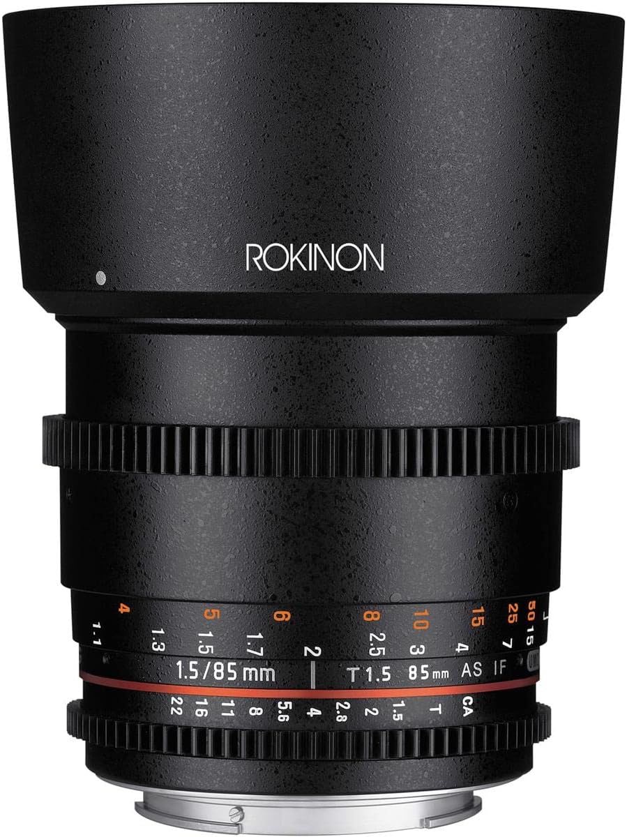 Rokinon Portrait Lens Bundle - 35mm, 50mm, 85mm - Canon