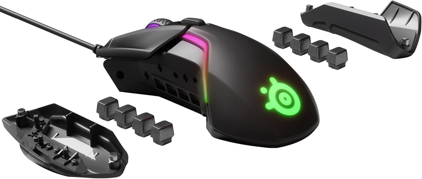 SteelSeries 62446 Rival 600 Dual Optical Gaming Mouse
