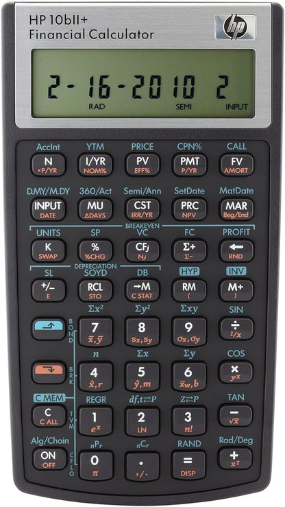 HP B17 10bII+ Financial Calculator