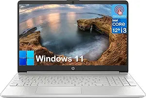HP 2023 15.6" Touchscreen Laptop Intel i3 12th Gen