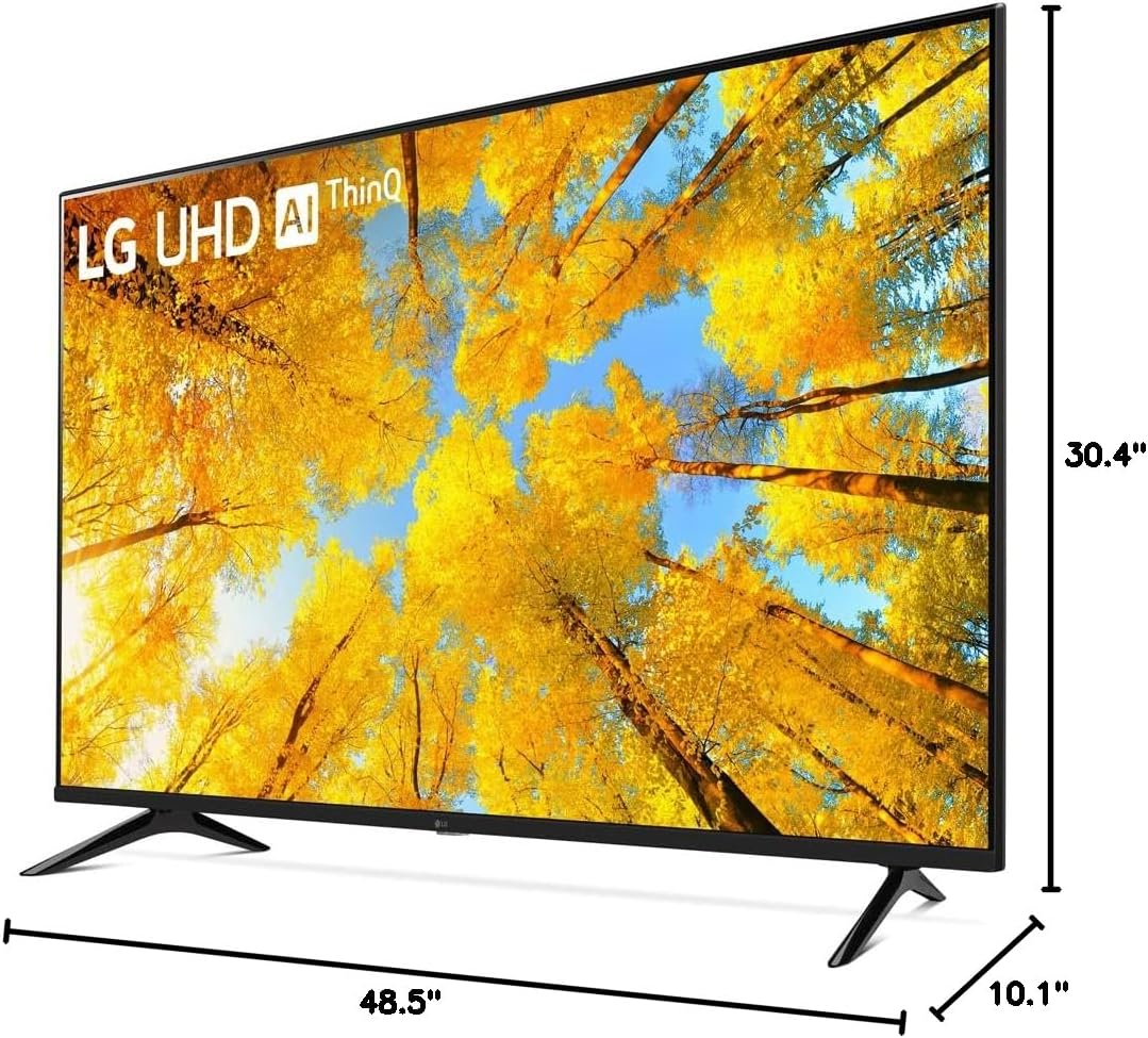 LG E2LG55UQ7570PUJ 55-Inch 4K Smart TV Bundle