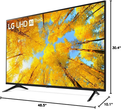 LG E10LG55UQ7570PUJ 55-Inch 4K UHD Smart TV Bundle