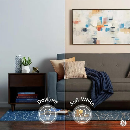 GE 53803 A19 LED Bulb Color Select 4-Pack